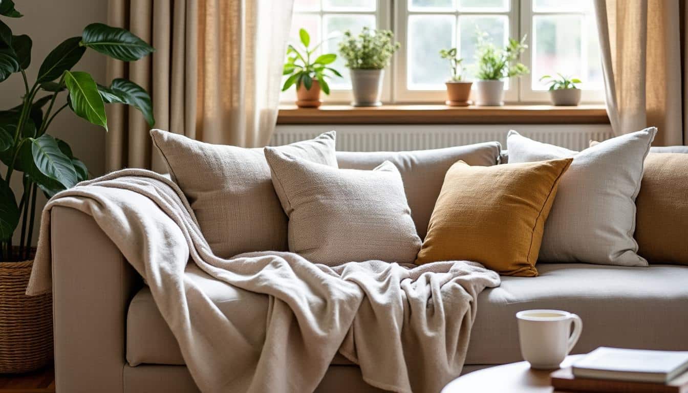 Bien disposer les coussins pour une décoration de salon harmonieuse