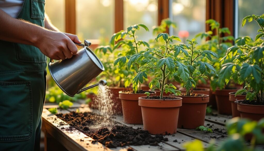 Réussir la plantation des plants de tomates à l’intérieur grâce à l’arrosoir