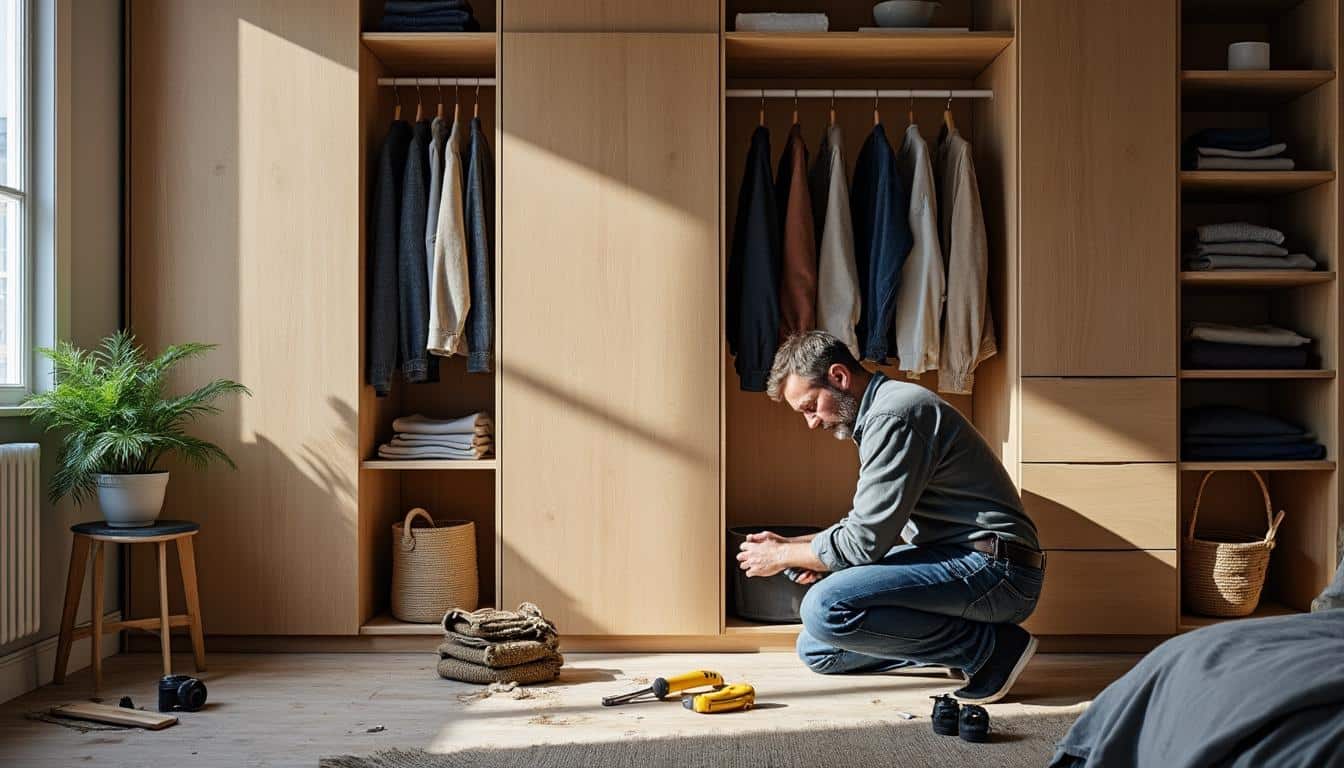 Tout savoir sur l’aménagement sur mesure d’un placard de rangement