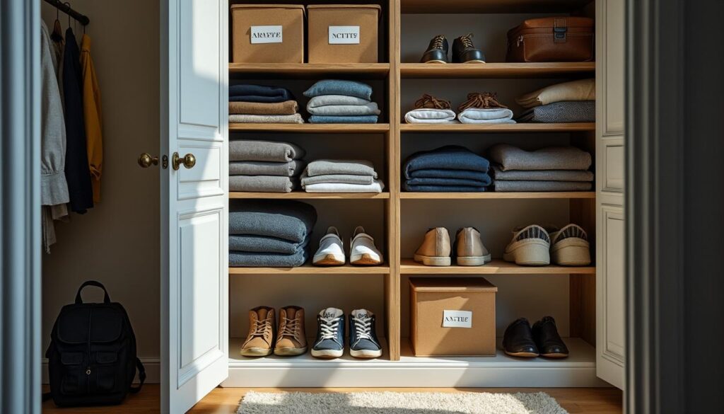 Idées pour optimiser l’espace de votre placard de rangement