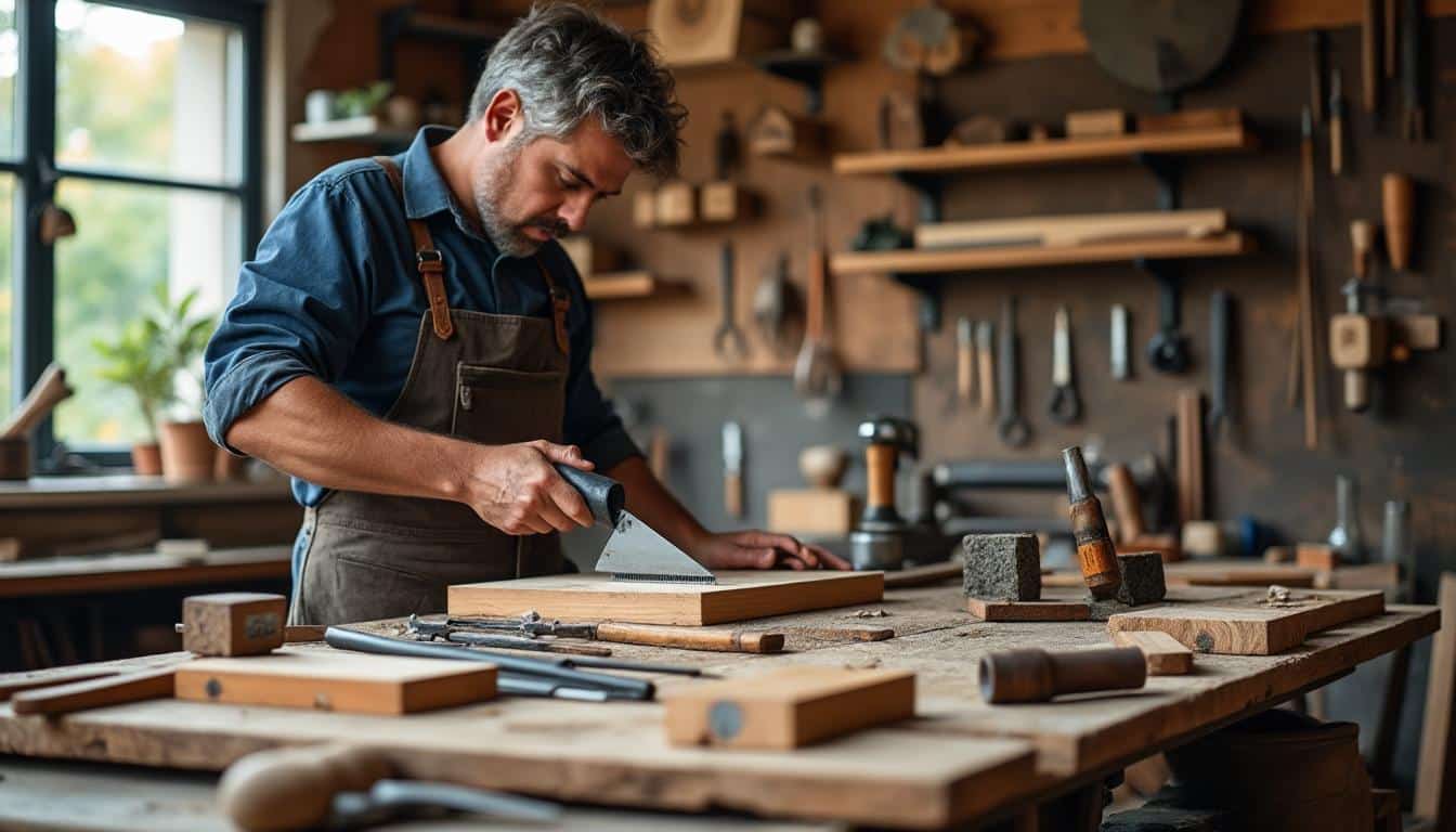 Illustration: Comment choisir la scie à main idéale selon le matériau et l’usage