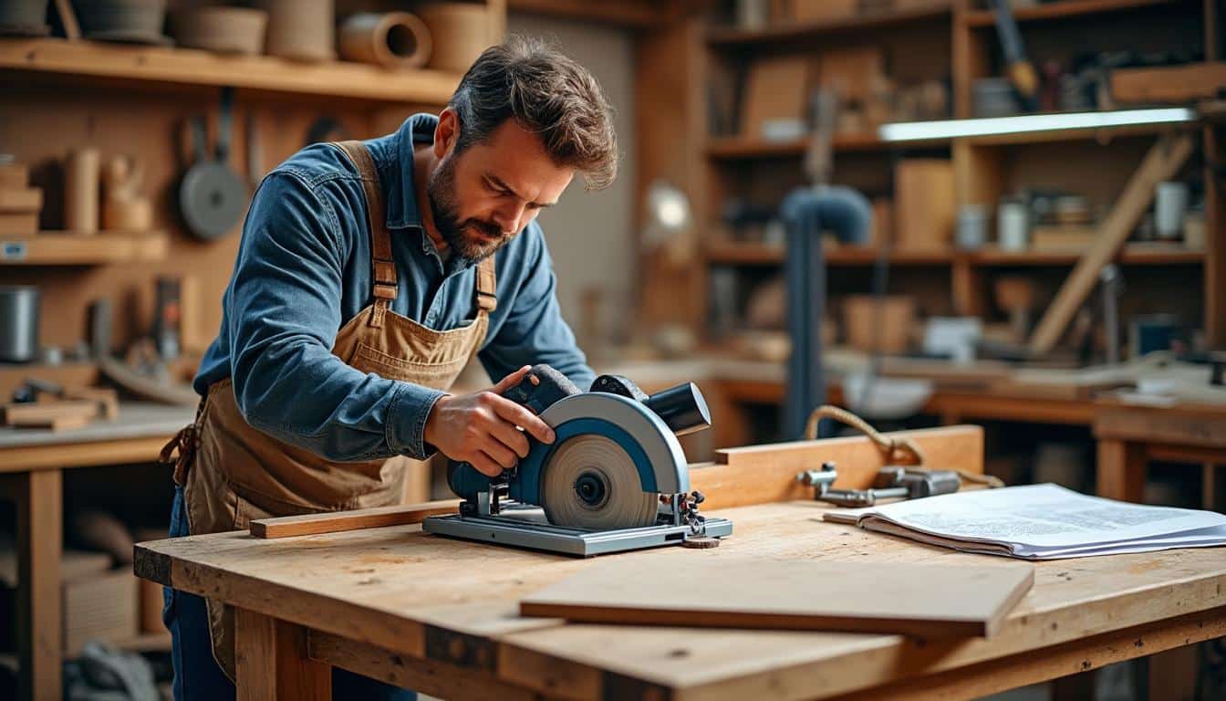 Illustration: Comprendre l’utilité d’une table adaptée pour une scie circulaire