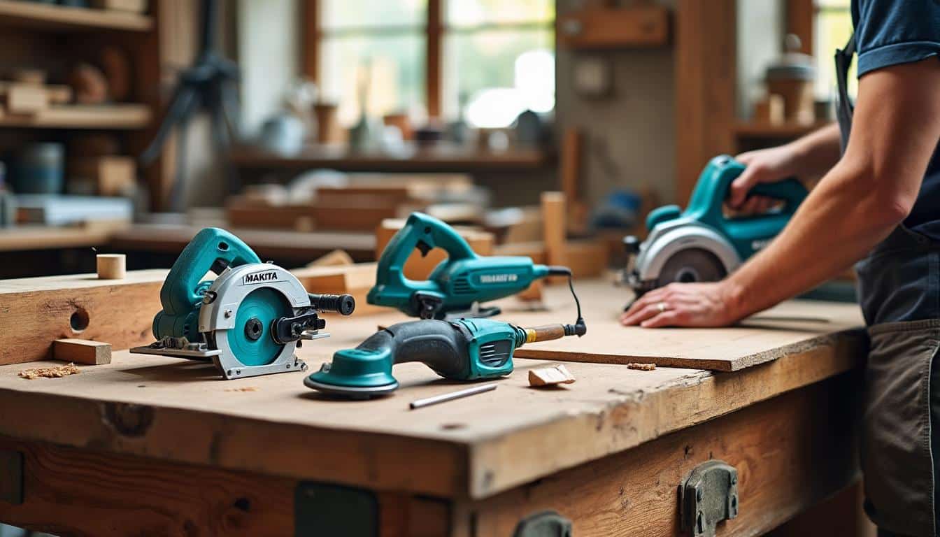 Illustration: Comment reconnaître les différents types de scies Makita et leurs usages spécifiques ?