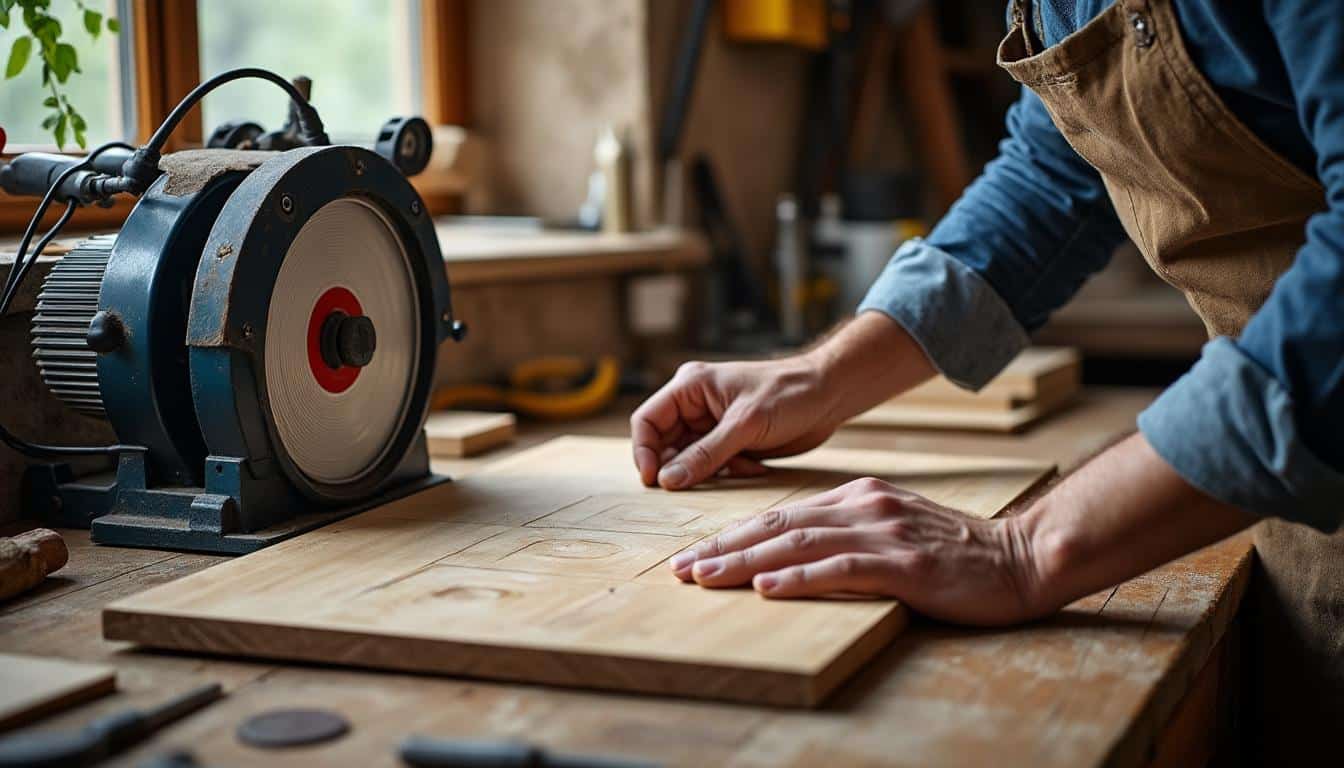Mini scie circulaire sur table : précision et sécurité pour vos découpes