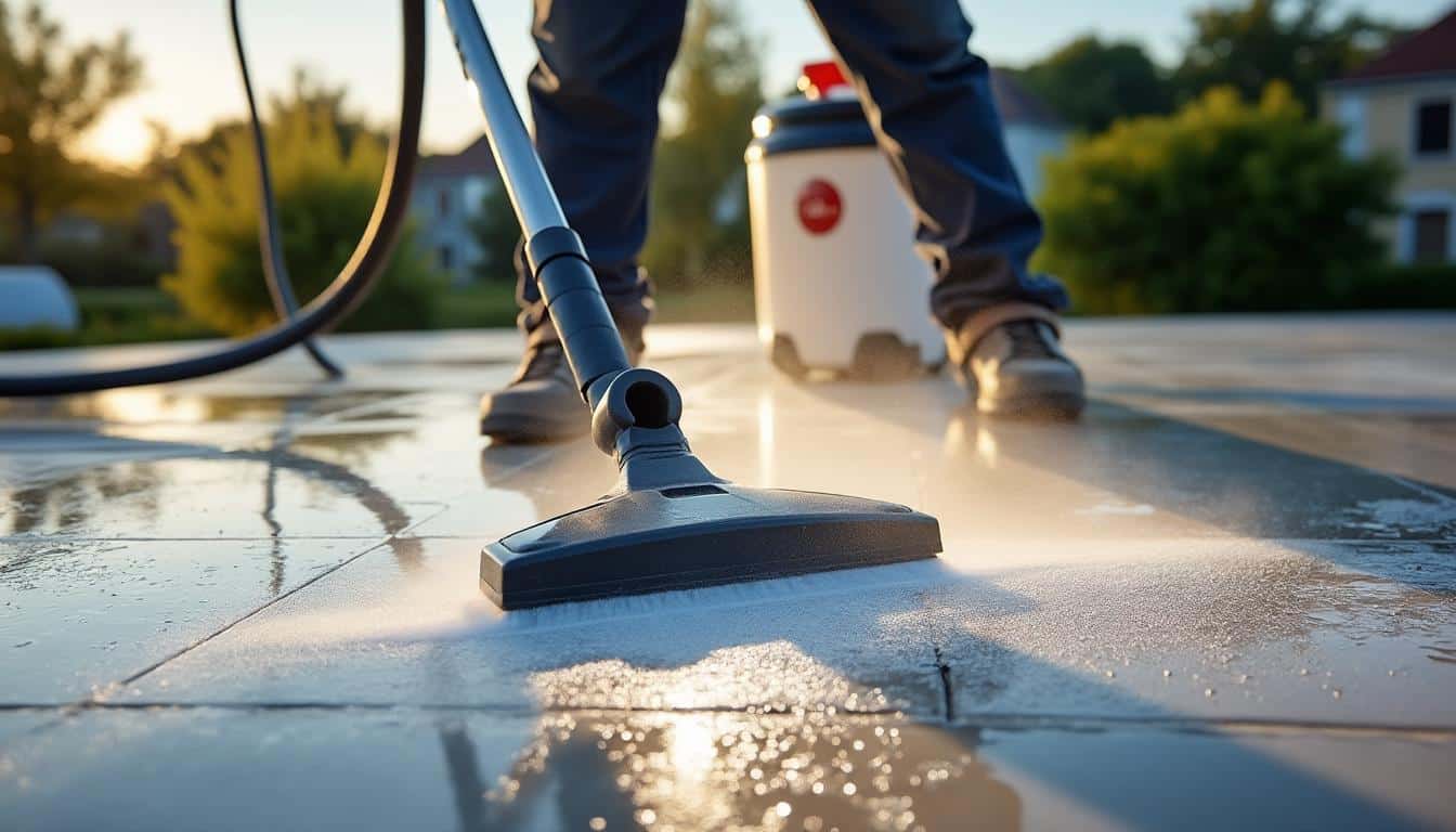 Illustration: Comprendre le fonctionnement d’un nettoyeur basse pression pour la toiture