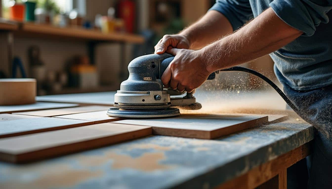 Illustration: Comprendre l’utilité d’une scie à eau pour carrelage avec une longueur de coupe de 120 cm