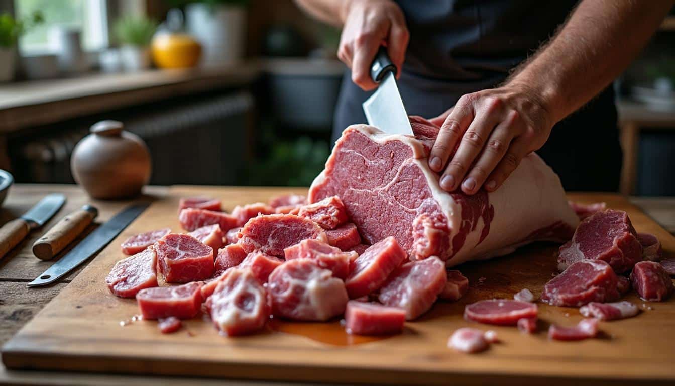 Illustration: Comprendre l’importance de la scie pour la découpe de viande et os