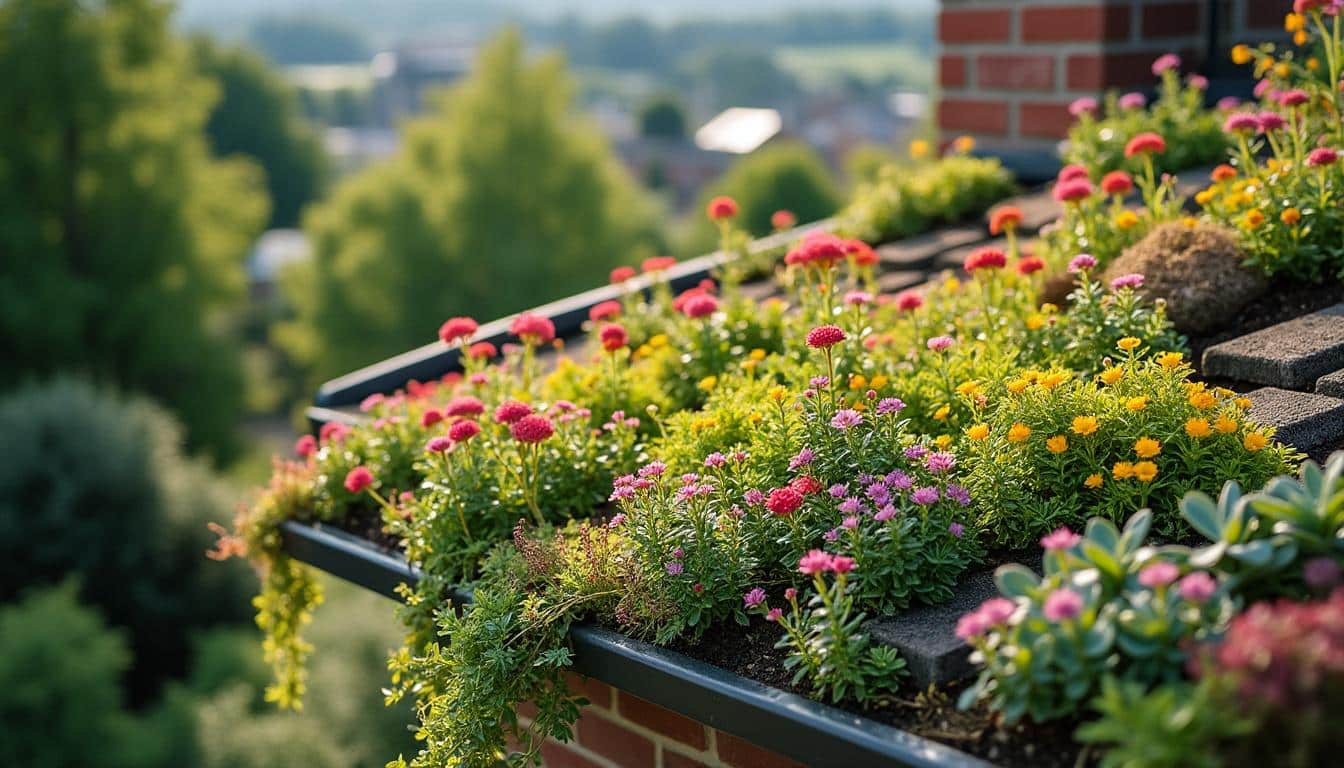 Sedum pour toiture végétalisée : plante résistante et écologique