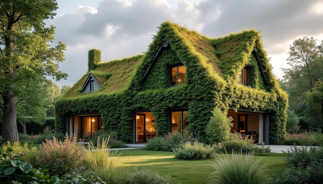 Toiture en pente végétalisée : allier écologie et isolation performante