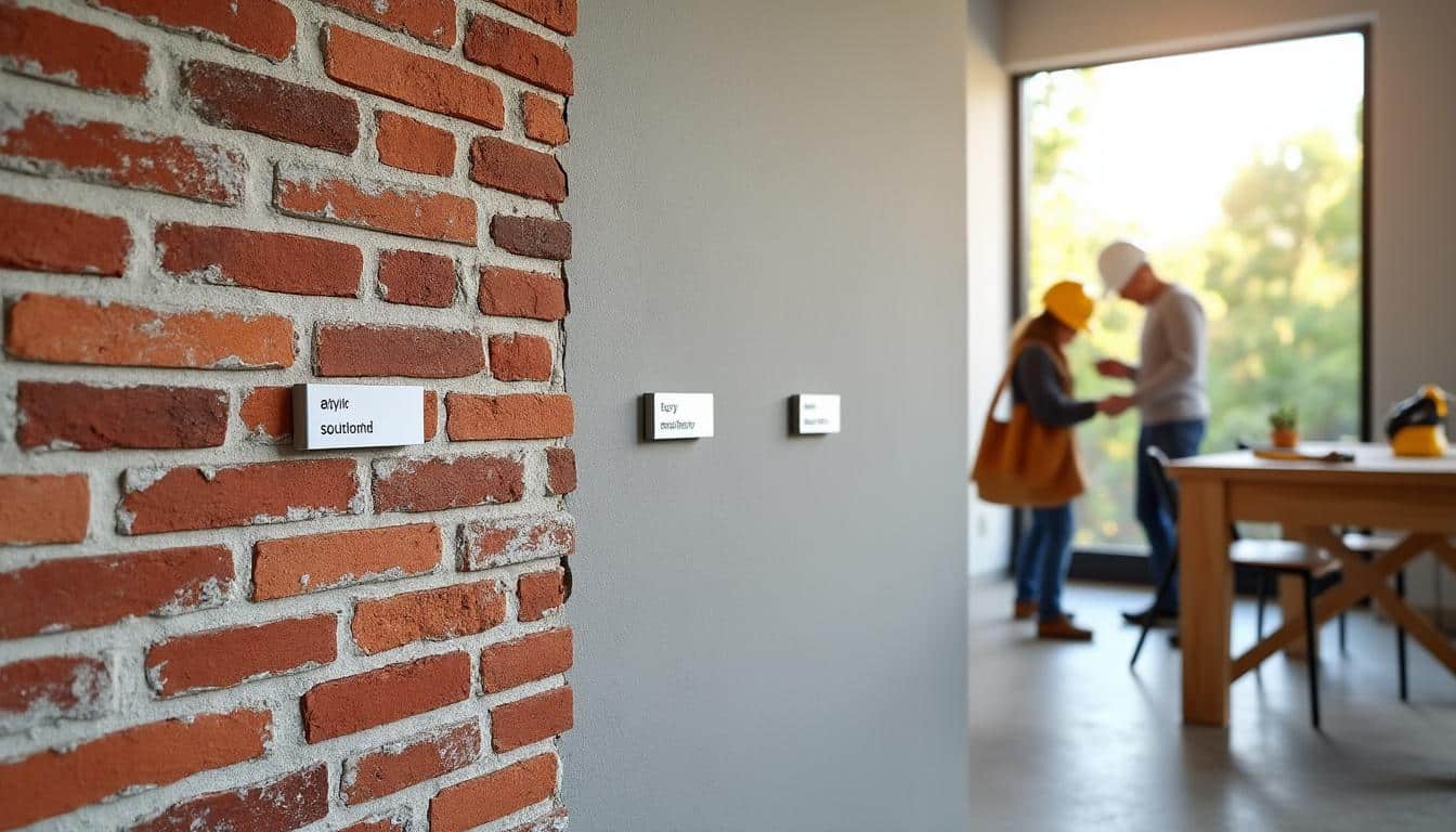 Illustration: Comprendre les différents types de murs et matériaux dans une maison