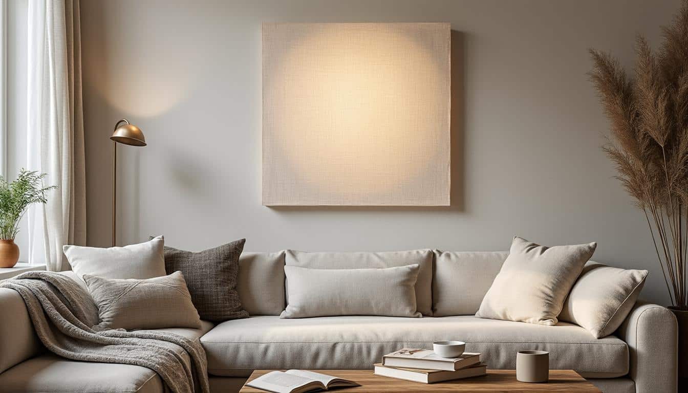 Illustration: Pourquoi opter pour une applique avec un abat-jour en tissu dans votre décoration intérieure ?