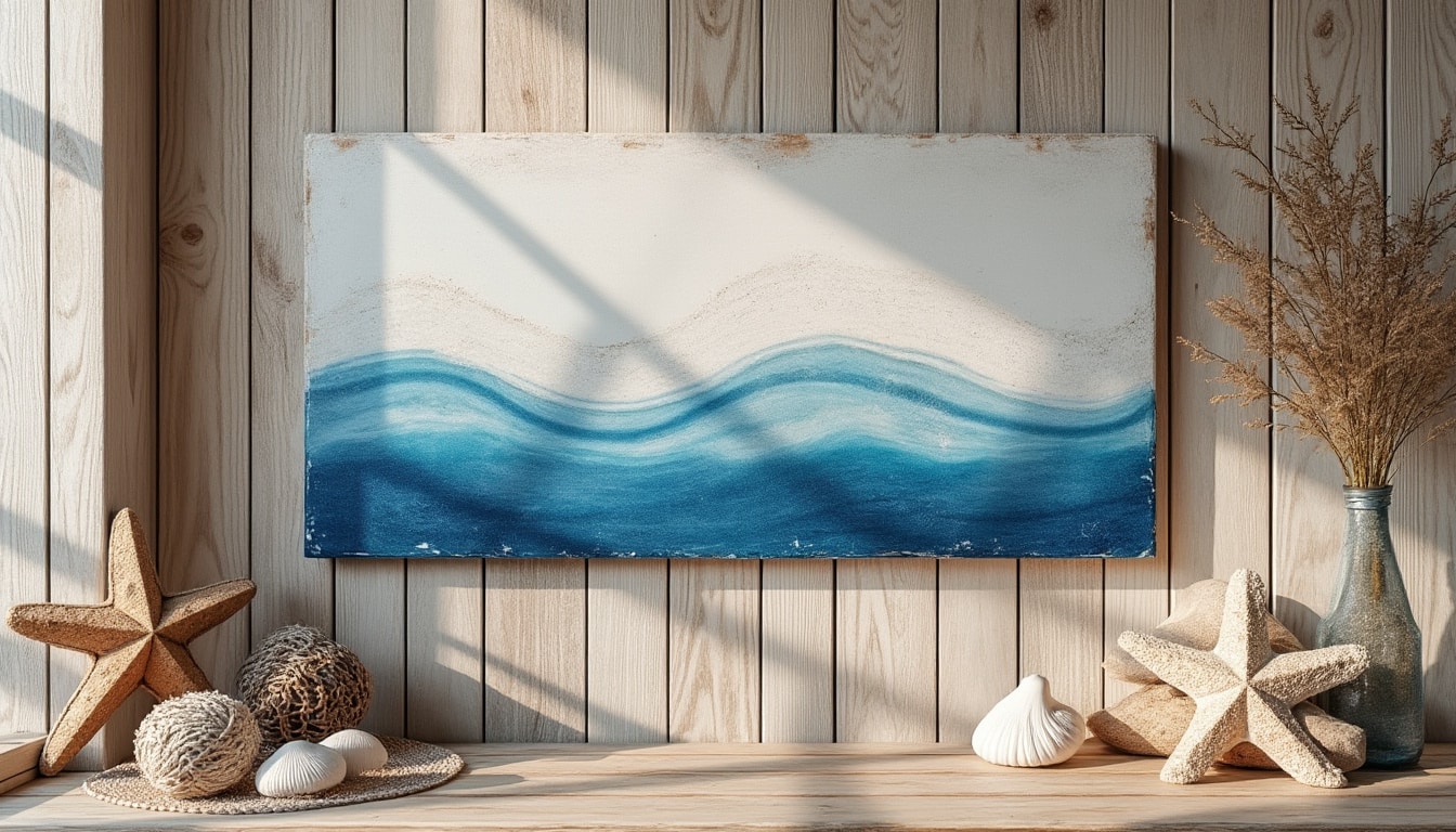 Applique murale de style bord de mer : charme et lumière douce