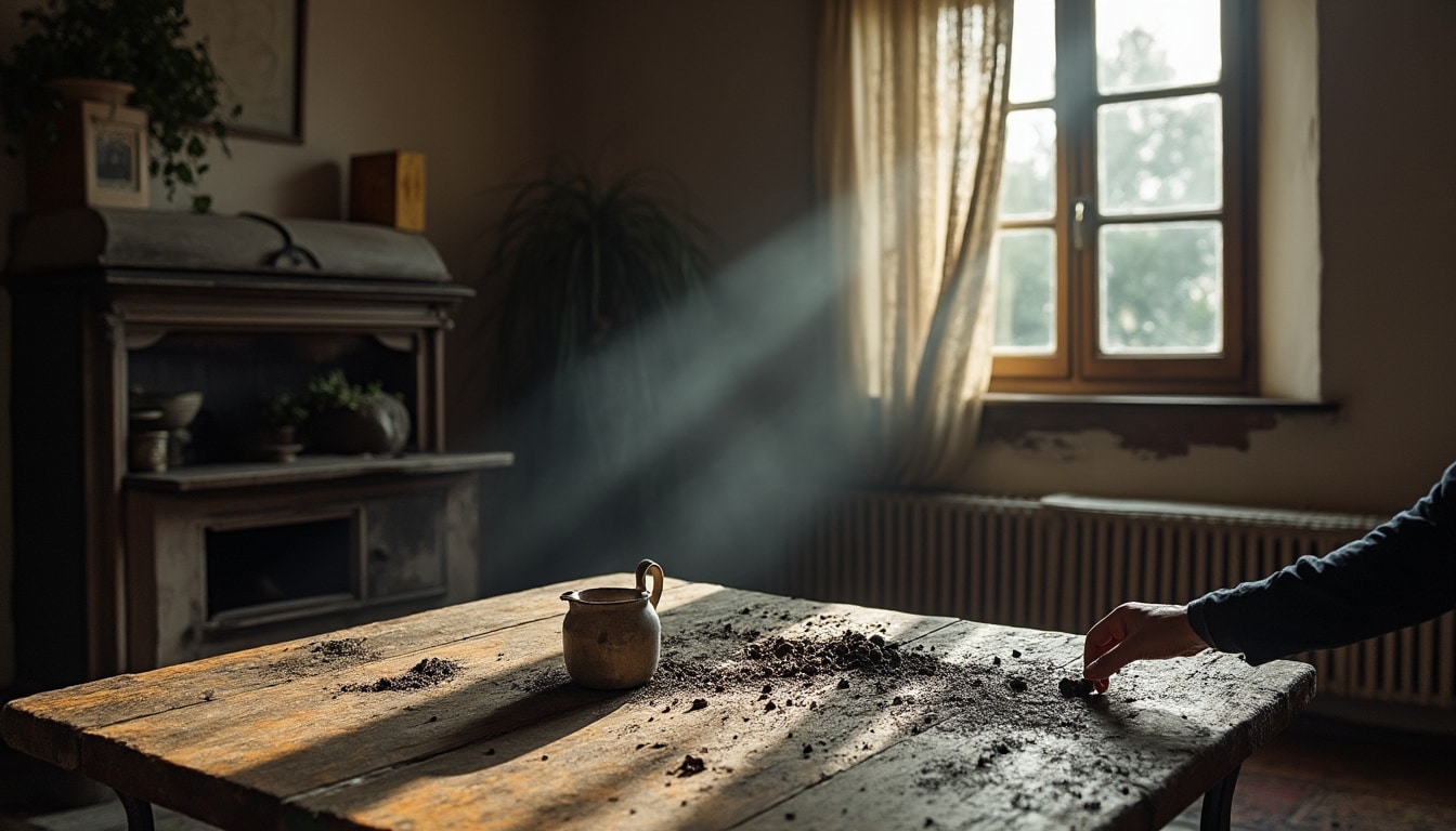 Illustration: Comprendre l’odeur de suie froide dans l’air de votre logement