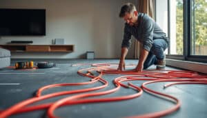 Plancher chauffant électrique : confort et installation simplifiée