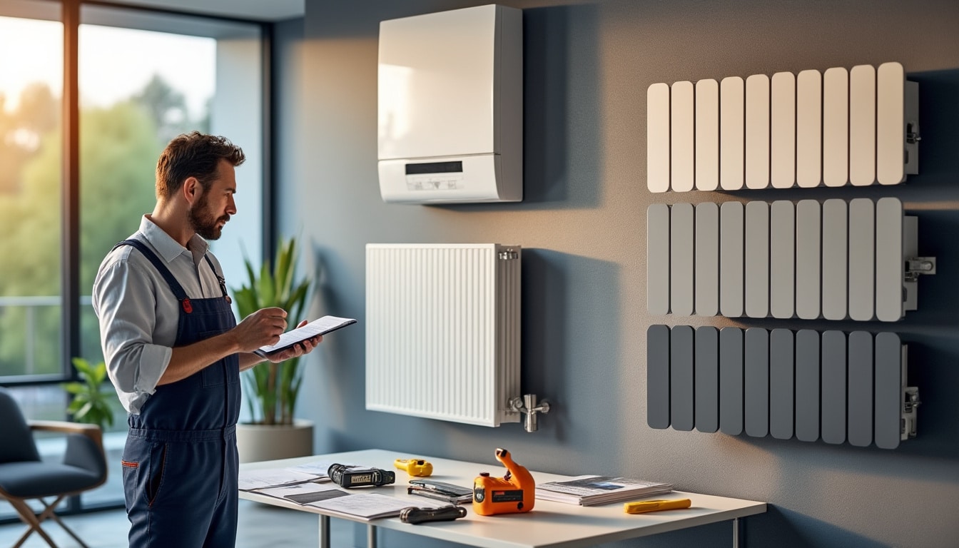 Illustration: Comment sélectionner un radiateur compatible avec une pompe à chaleur air eau
