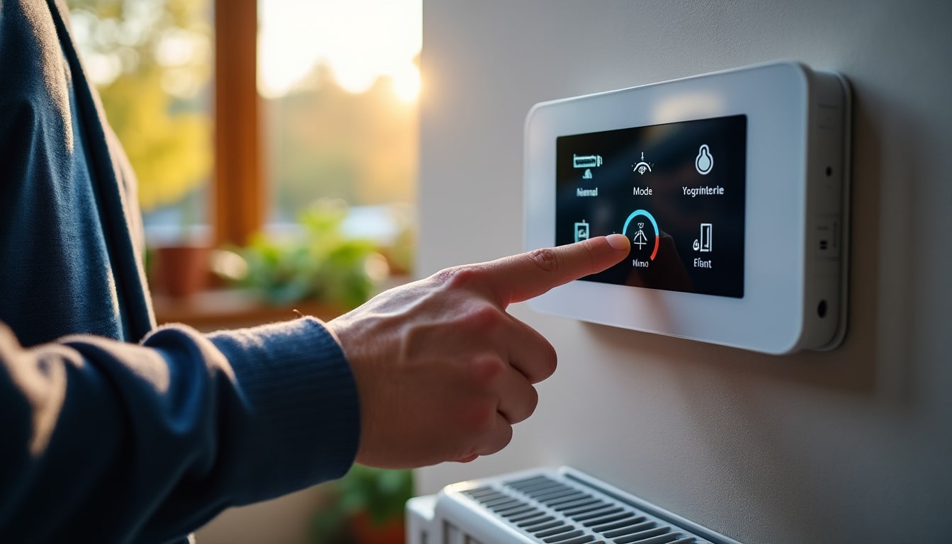 Illustration: Comprendre les icônes essentielles sur les appareils de chauffage