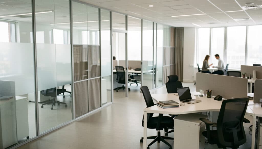 Cloisons de bureau : bien choisir pour mieux aménager